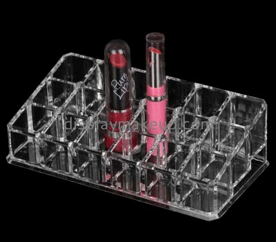 Cosmetic display stand suppliers customize plastic lipstick holder product display DMD-289