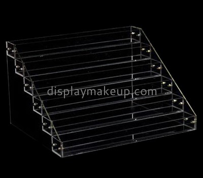 Customized clear display stands acrylic display holders beauty product display stand DMD-266