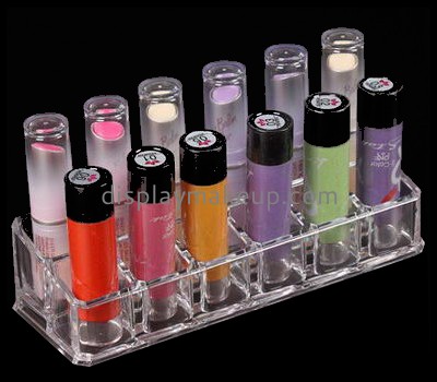 Customized acrylic retail displays retail countertop display lipstick rack display DMD-261