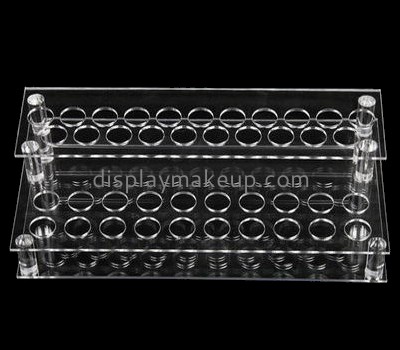 Hot selling acrylic merchandise display tiered countertop display makeup display for sale DMD-232