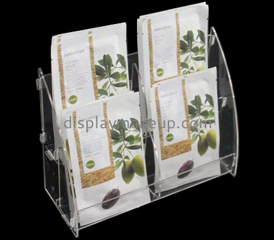 Custom acrylic store display stands cosmetic store display acrylic counter top display DMD-227