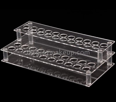 Wholesale tiered acrylic display stand acrylic display holders professional makeup display counter DMD-213