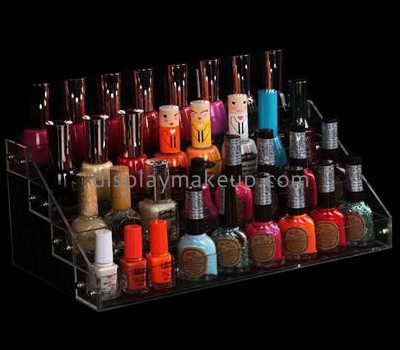 Factory wholesale acrylic counter display nail polish organiser retail wall display DMD-208