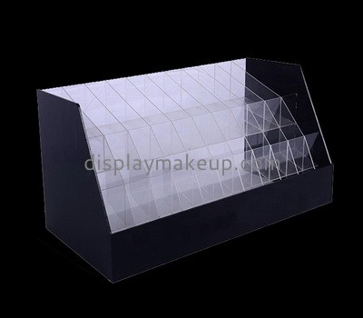 Hot selling acrylic step display stand acrylic cosmetic organizer retail display DMD-197