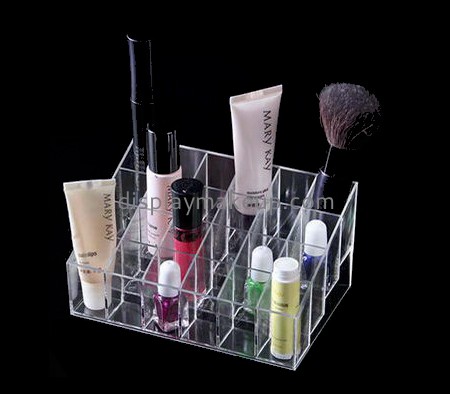 Factory direct sale acrylic plexiglass holders display design cosmetic counter displays DMD-193