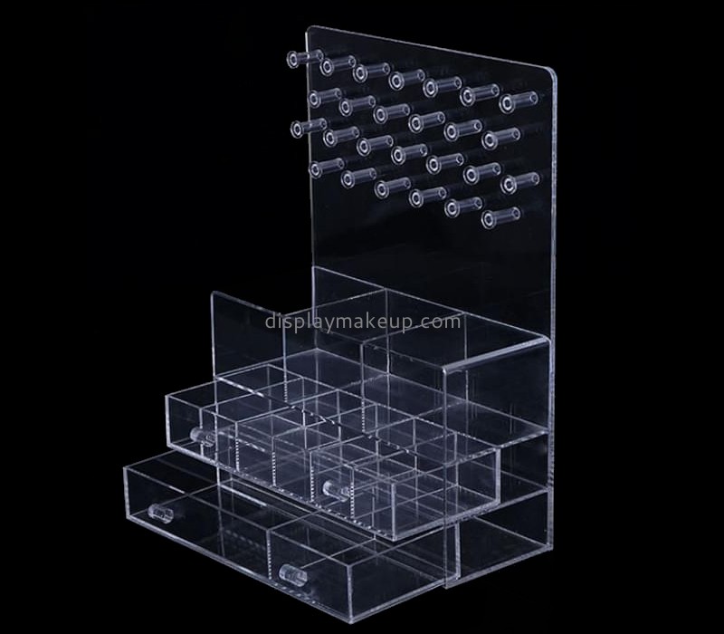 Factory direct sale acrylic lucite display cosmetics display stand countertop stands DMD-191