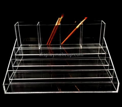 Wholesale acrylic makeup brush display acrylic display stand counter top display DMD-126