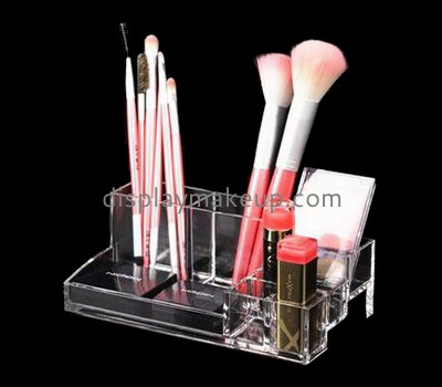 Hot sale acrylic makeup brush display cosmetic organizer make up display DMD-122