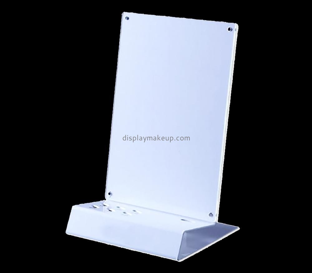 Wholesale fashion design acrylic cosmetic display counter acrylic makeup brush holder acrylic cosmetic display stand DMD-112