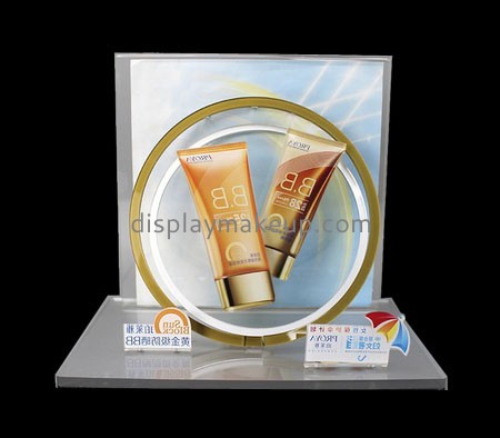 Wholesale acrylic professional makeup display stands acrylic counter display skin care display stand DMD-079