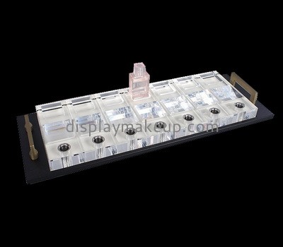 Plexiglass manufacturer custom retail acrylic perfume display stand DMD-055