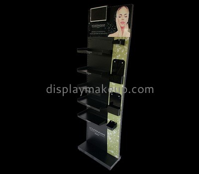 Factory custom design acrylic makeup stand for counter display DMD-039