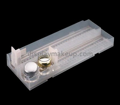 Factory direct sale acrylic shelf pusher system for cosmetic DMD-015