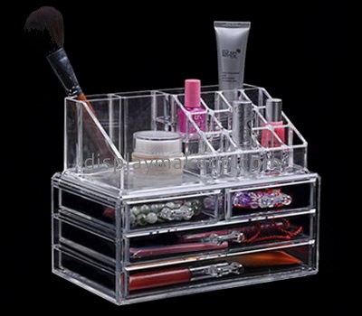 Makeup display stand suppliers customized acrylic makeup storage cheap organizer DMO-596