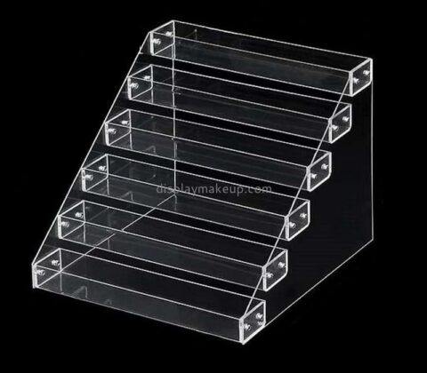 Acrylic box manufacturer customize cheap clear acrylic makeup organizer for cosmetics DMO-577