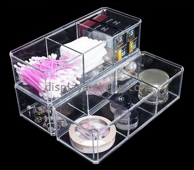 Makeup display stand suppliers customize acrylic bathroom makeup organizer DMO-515