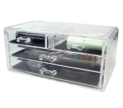 Custom acrylic makeup cosmetic organizer acrylic cosmetic case makeup storage DMO-276