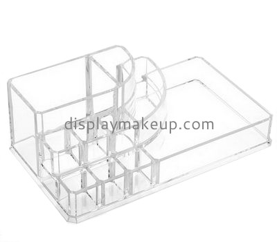 Custom design clear acrylic makeup organizer DMO-086