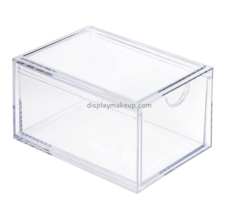 OEM supplier customized acrylic makeup organizer drawer box DMO-063