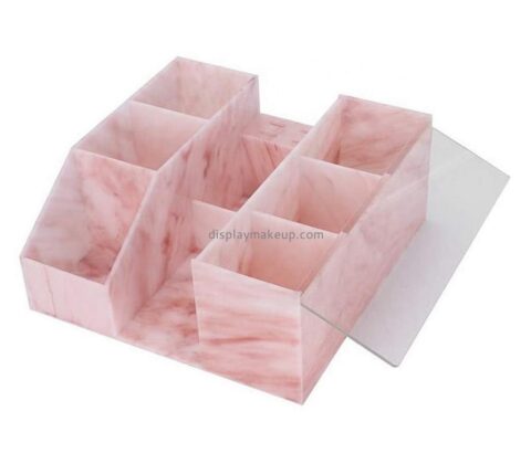 Factory custom acrylic desk makeup organizer DMO-053