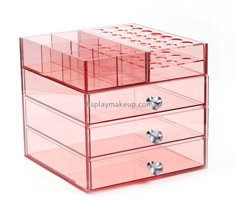 Factory hot sale fashion design acrylic makeup organizer DMO-014