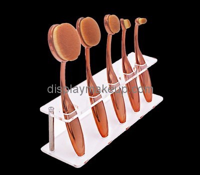 Customize acrylic vintage makeup brush holder DMD-2342