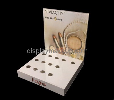 Customize perspex makeup retail display DMD-2313