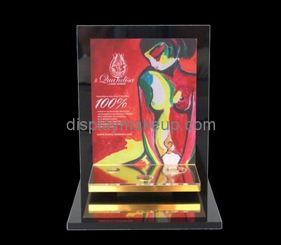 Customize plexiglass skin care product display stand DMD-2304