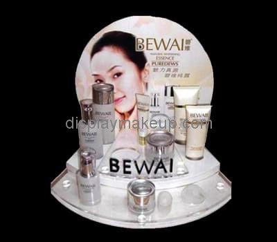 Customize plexiglass skin care display stands DMD-2229