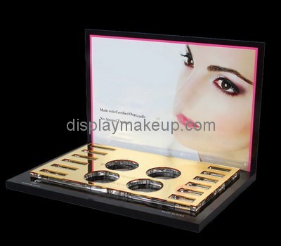 Customize acrylic mac makeup display DMD-2021