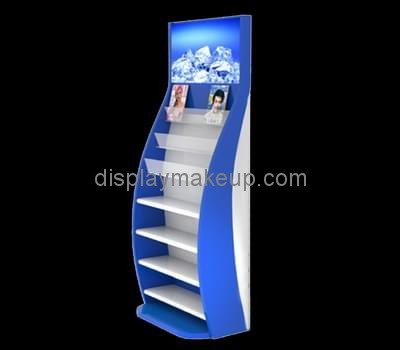 Customize acrylic step display shelves DMD-1736