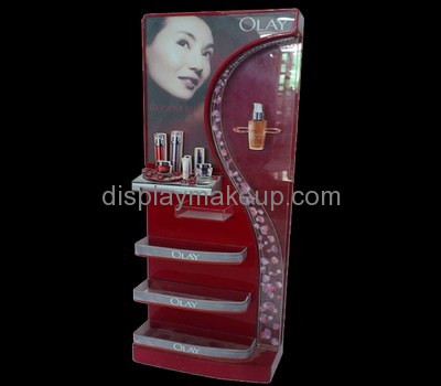 Custom and wholesale acrylic retail makeup display stand DMD-1113