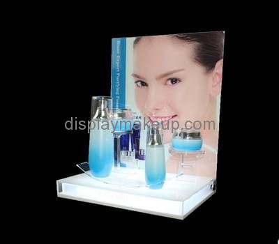 Cosmetic display stand suppliers custom acrylic store display products DMD-1034