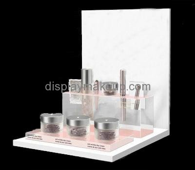 Lucite manufacturer custom cosmetic store display stands DMD-990