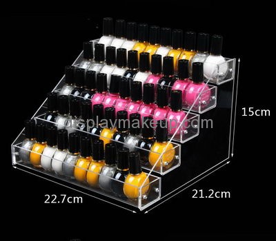 Acrylic plastic supplier custom acrylic nail polish and makeup organizer DMD-931