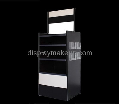 Acrylic display factory custom plastic fabrication makeup retail display DMD-802