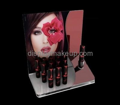 Retail display racks manufacturers custom lucite fabrication cosmetic display DMD-746