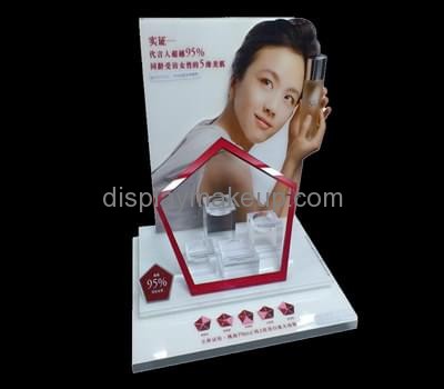 Cosmetic display stand suppliers custom acrylic products counter displays retail DMD-740