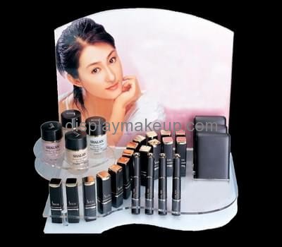 Acrylic supplier custom makeup retail shop display stands DMD-728