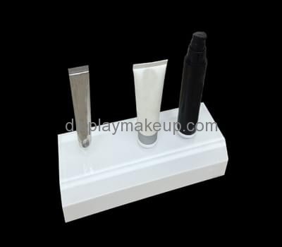 Plastic fabrication company acrylic makeup display stands DMD-724