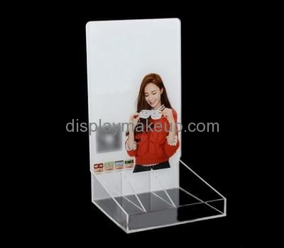 Acrylic display factory custom cosmetic rack display stands DMD-722