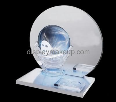 Acrylic company custom retail counter acrylic makeup stand DMD-705