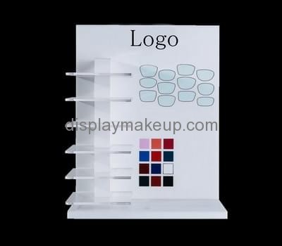 Cosmetic display stand suppliers custom professional makeup counter display stands DMD-703