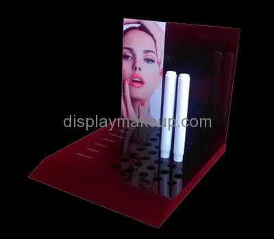 Acrylic factory custom product displays stand for makeup DMD-701