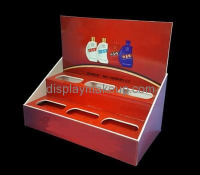 Acrylic display manufacturers custom design plastic makeup retail display DMD-694