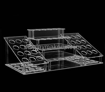 Cosmetic display stand suppliers custom plastic acrylic makeup display stands DMD-649