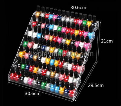 Cosmetic display stand suppliers customized nail polish acrylic holder organizer DMD-583