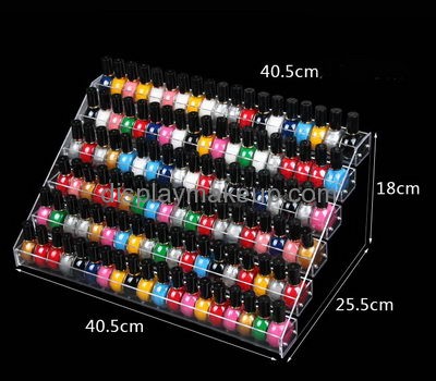 Lucite manufacturer customized acrylic nail polish organizer holder DMD-579