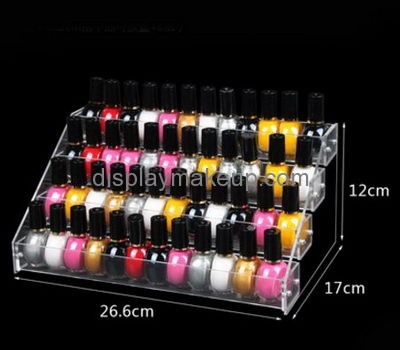 Acrylic factory customized acrylic polish holder racks DMD-576