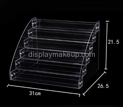 Makeup display stand suppliers customized plastic acrylic nail polish organizer holder DMD-410